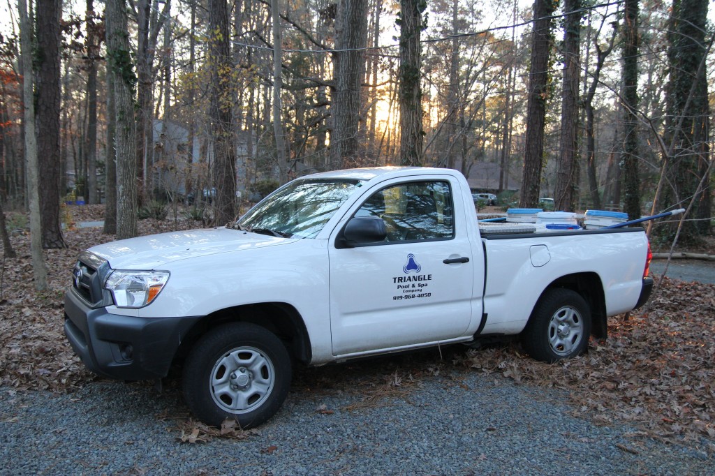 Triangle Pool truck